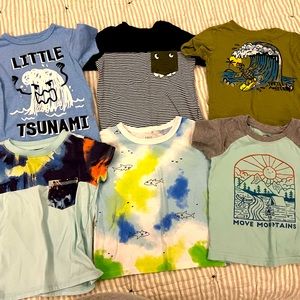 6 Summer T-Shirts - 2T
